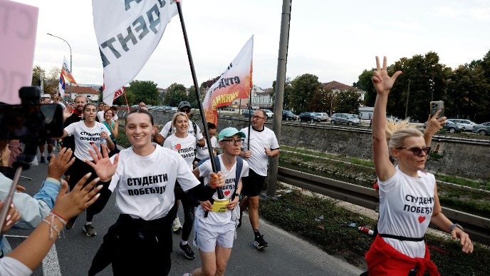 Biciklisti dočekani kao heroji